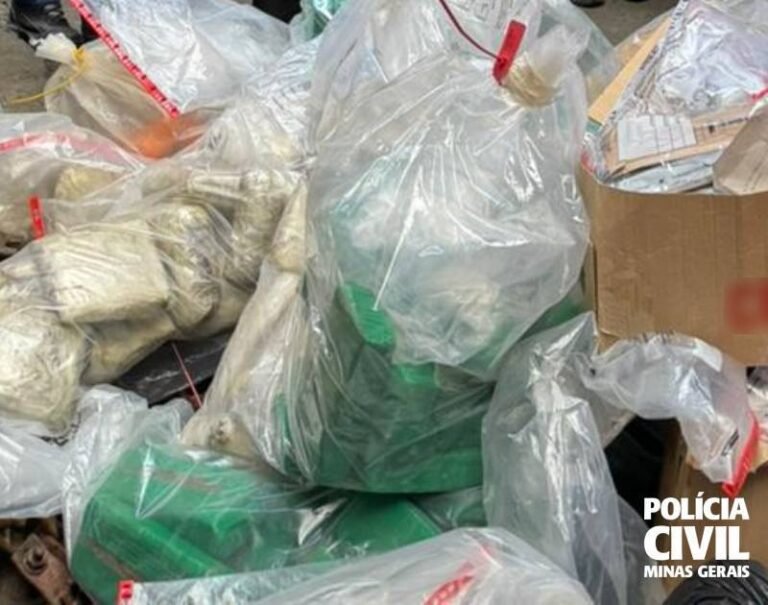 Valadares: PCMG incinera 800 quilos de drogas