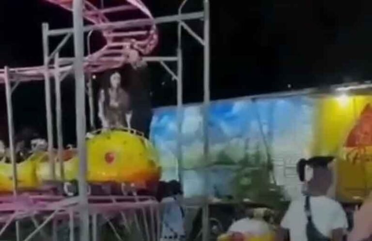 Vídeo; Tragédia em parque de diversões: uma pessoa morre após acidente no “minhocão” em Itabirito