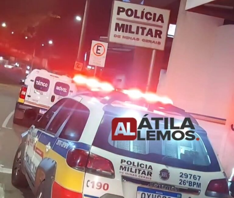 Homem é baleado, busca refúgio em posto de combustível