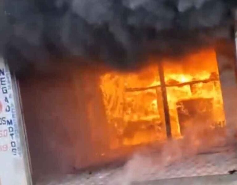 SEVOR presta socorro a vítimas em incêndio de grandes proporções em Monlevade