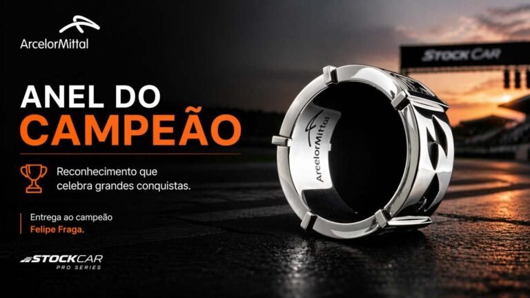 ArcelorMittal entrega Anel do Campeão da Stock Car ao vencedor da temporada 2025 em Interlagos