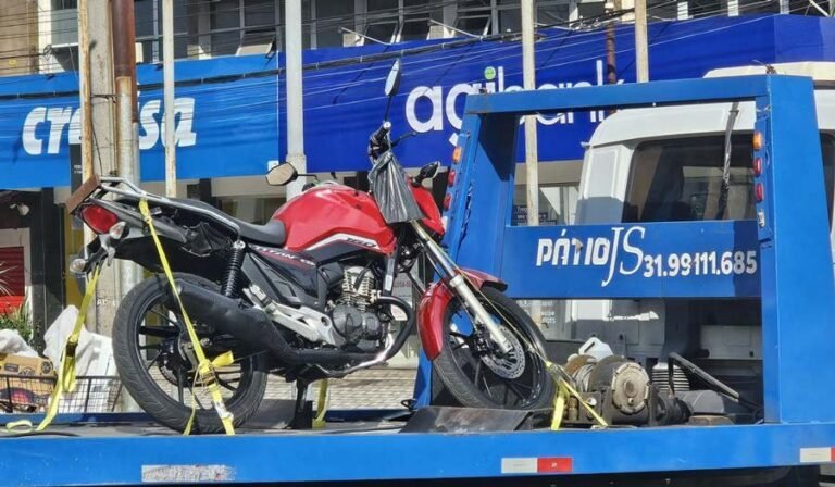 Operação da PM remove motocicletas irregulares em João Monlevade