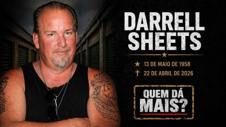 Morre Darrell Sheets, o “Caçador de Tesouros” de ‘Quem Dá Mais?’, aos 67 anos