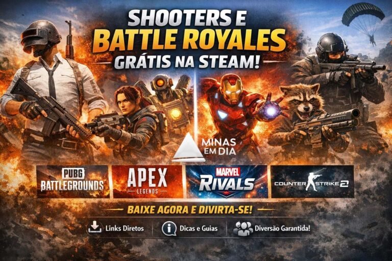 Os Melhores Jogos Gratuitos da Steam em 2026: Guia Completo com Links Diretos