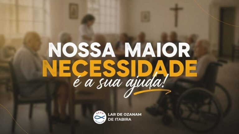 Lar de Ozanam em Itabira faz apelo urgente: 58 idosos precisam de ajuda