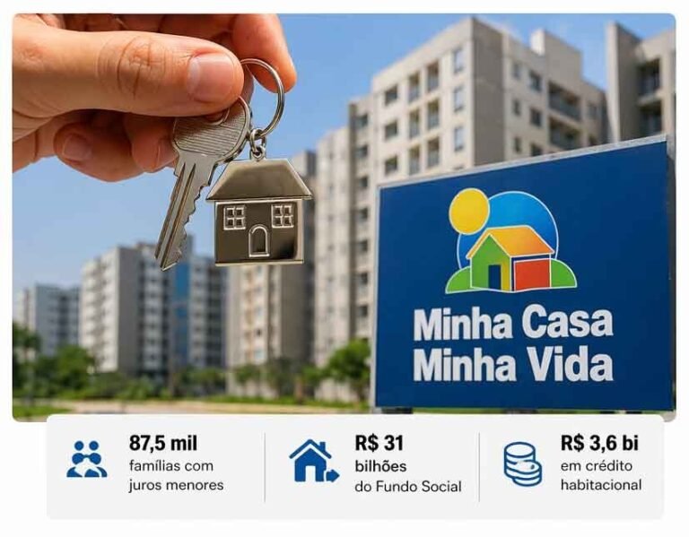 Novas regras do Minha Casa, Minha Vida entram em vigor e ampliam acesso à casa própria