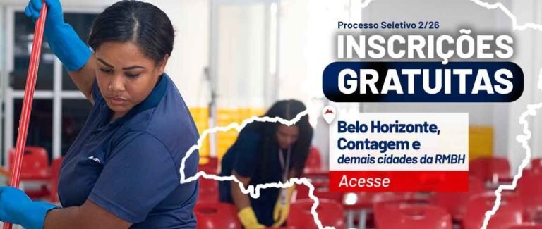 Guia completo! MGS-MG abre Processo Seletivo com vagas em +80 cidades de Minas Gerais: salários até R$ 3.707