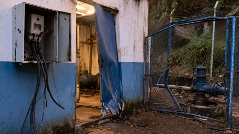 João Monlevade; Vandalismo em casa de bombas no bairro Planalto afeta abastecimento de água