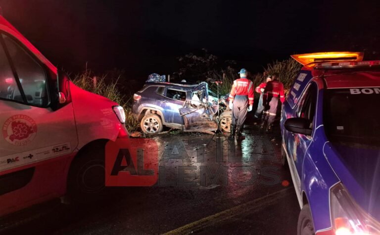 Acidente na BR-262 deixa quatro mortos em Rio Casca