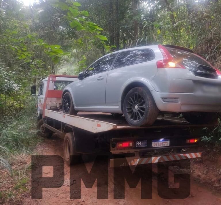 Polícia Militar recupera em São Gonçalo do Rio Abaixo veículo furtado em João Monlevade