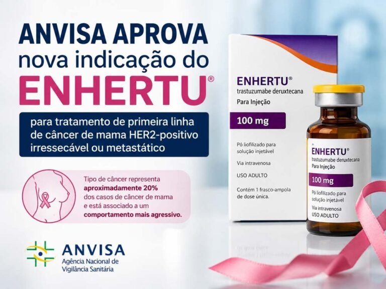 Anvisa aprova nova opção de tratamento para câncer de mama