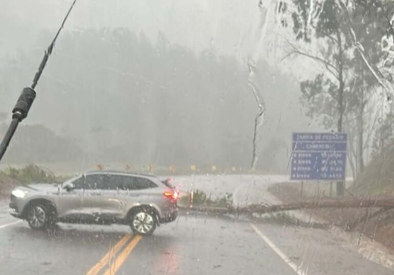 Veja lista; INMET emite alerta de tempestade em diversas cidades de Minas com risco de granizo e ventos de até 60 km/h
