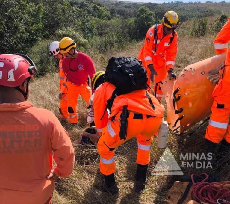 Bombeiros encontram idoso de 72 anos desaparecido com vida em mata às margens da BR-262