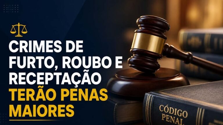 Nova lei endurece penas para furtos, roubos e crimes virtuais no Brasil