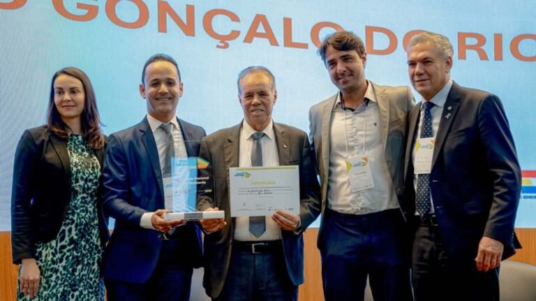 São Gonçalo do Rio Abaixo conquista três importantes prêmios nacionais em Brasília