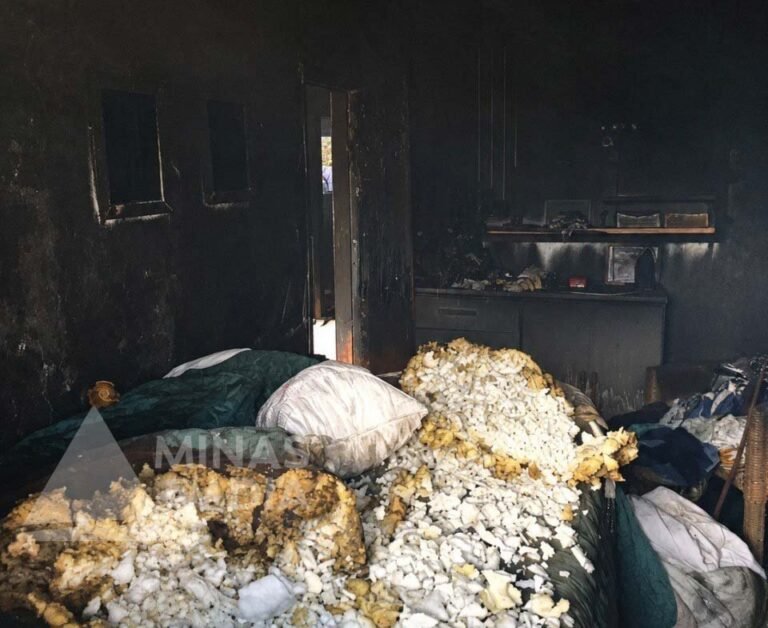 Tragédia: Criança de 3 anos morre vítima de incêndio em residência no interior de Minas