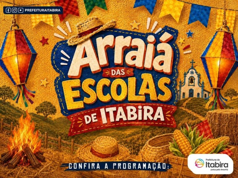 Veja a programação! Arraiá das Escolas movimenta comunidades escolares de Itabira neste sábado
