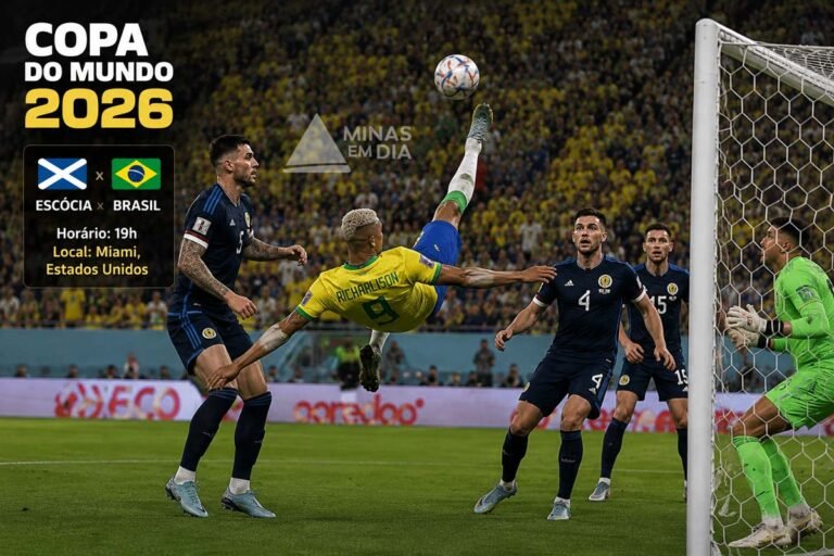 Brasil x Escócia hoje: veja os confrontos desta quarta-feira pela Copa do Mundo