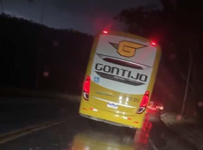 Vídeo; Chuva de granizo atinge a BR-381 em João Monlevade