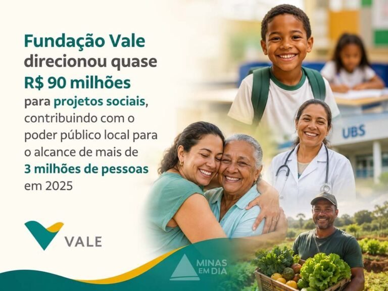 Fundação Vale investe quase R$ 90 milhões em projetos sociais e alcança mais de 3 milhões de pessoas em 2025
