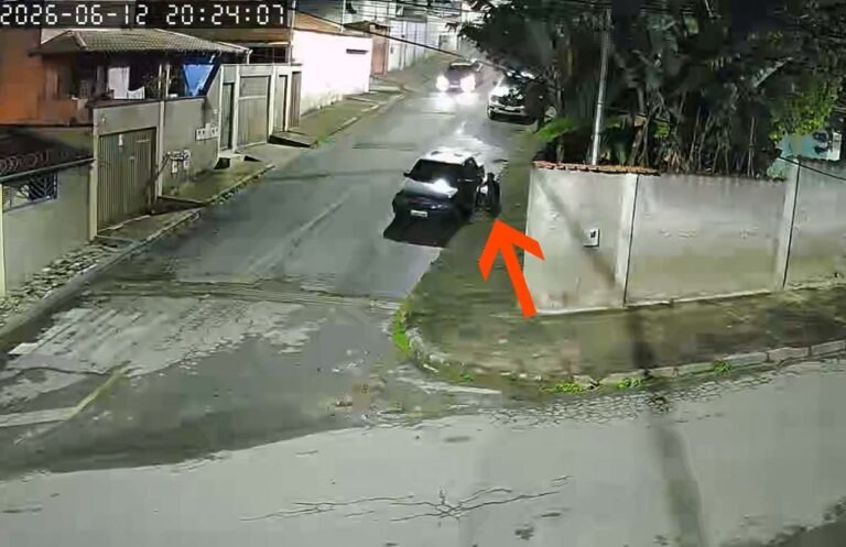 Vídeo; GM Monza é furtado junto com ferramentas e máquina de solda em João Monlevade