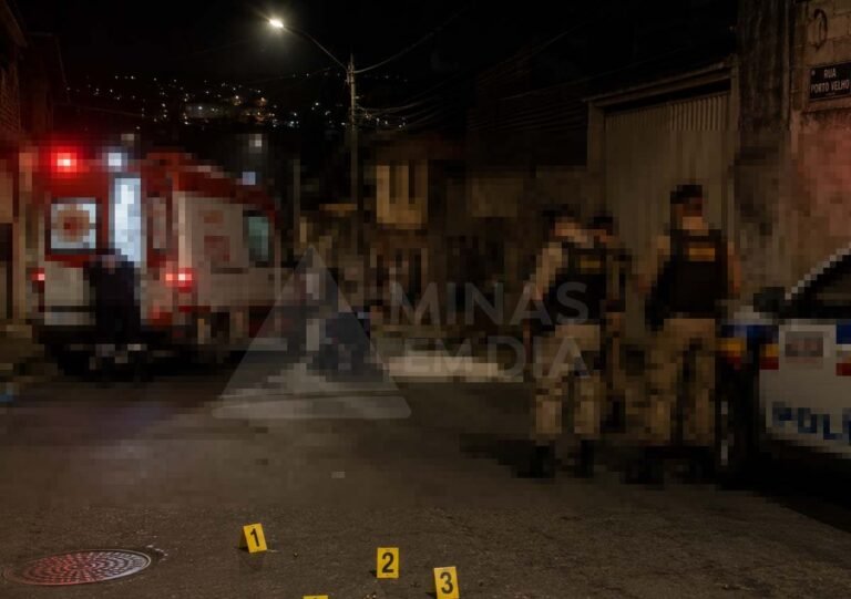 Homem é morto a tiros no bairro São Bento; suspeito foge e mobiliza buscas da PM em Itabira