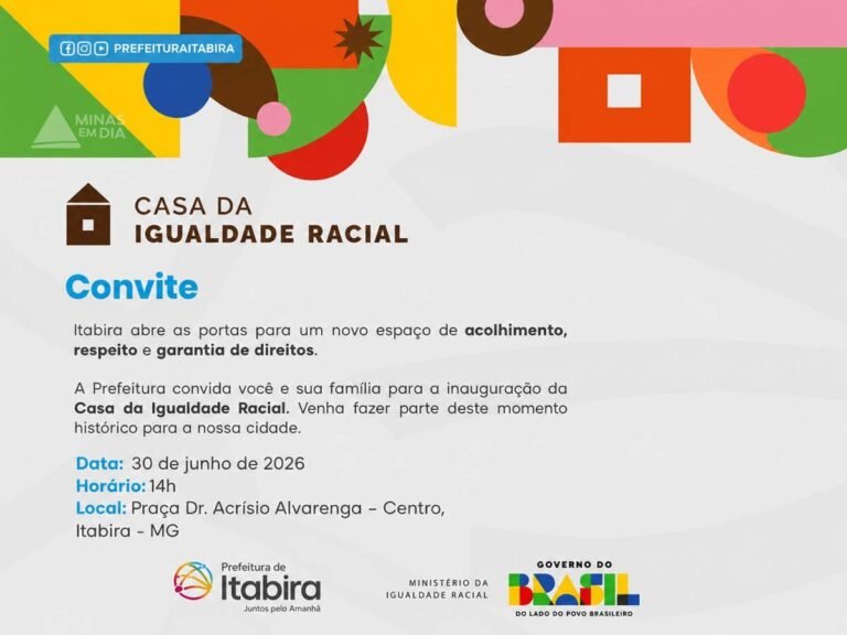 Ministra da Igualdade Racial inaugura em Itabira a primeira Casa da Igualdade Racial de Minas Gerais