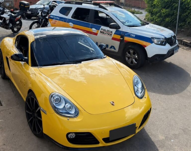 Motorista de Porsche é preso por embriaguez ao volante e direção perigosa em João Monlevade