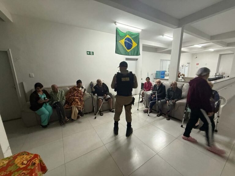 Rio Piracicaba; Polícia Militar realiza Operação Virtude em instituição de acolhimento para idosos