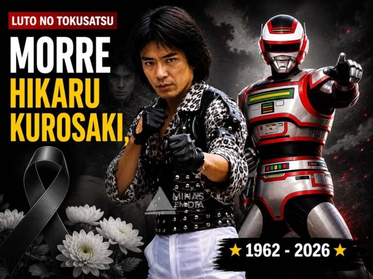 Morre Hikaru Kurosaki, ator que interpretou Jaspion e marcou gerações de fãs no Brasil