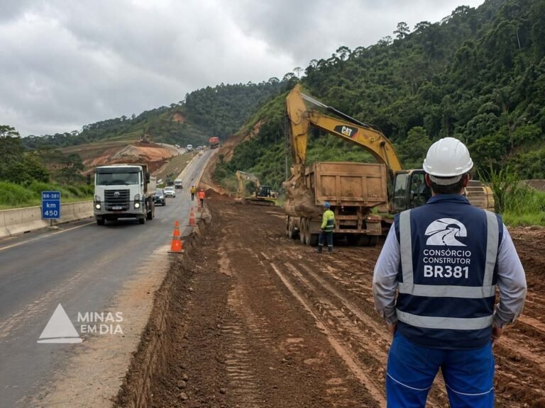 Consórcio Construtor BR-381 abre mais de 100 vagas para obras entre Nova Era e Belo Horizonte