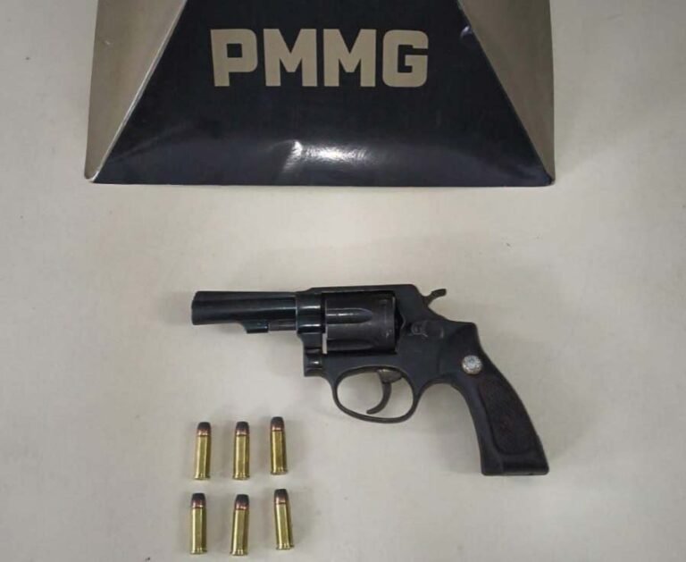 Motorista de aplicativo é preso por porte ilegal de arma de fogo em João Monlevade