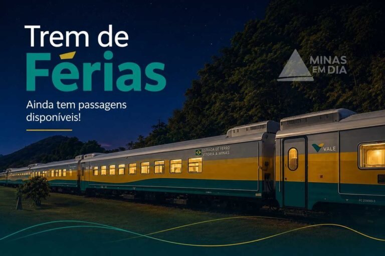 Trem de Férias da Estrada de Ferro Vitória a Minas já vendeu mais de 20 mil passagens e ainda tem vagas para julho