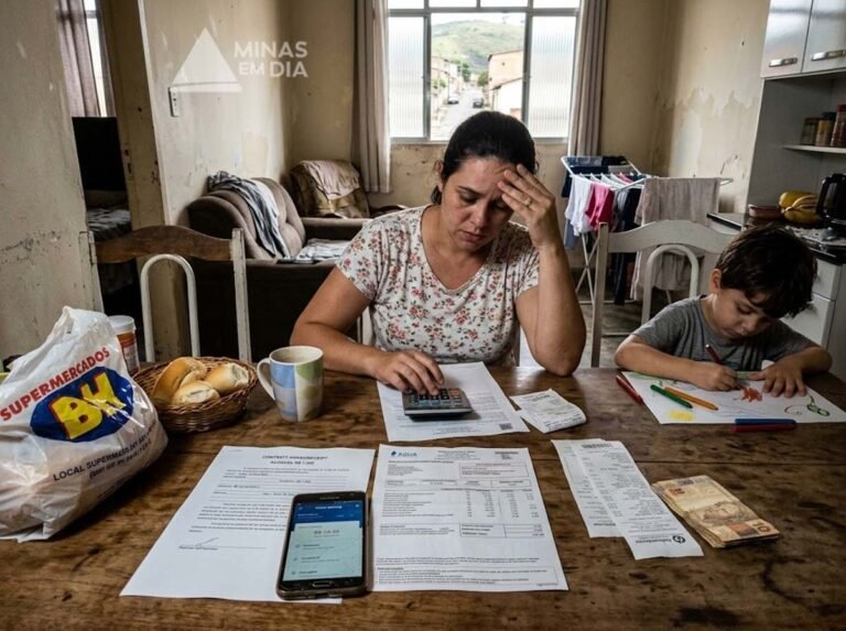 Dá para viver em Itabira ganhando R$ 2 mil? Aluguel, alimentação e contas colocam orçamento no limite