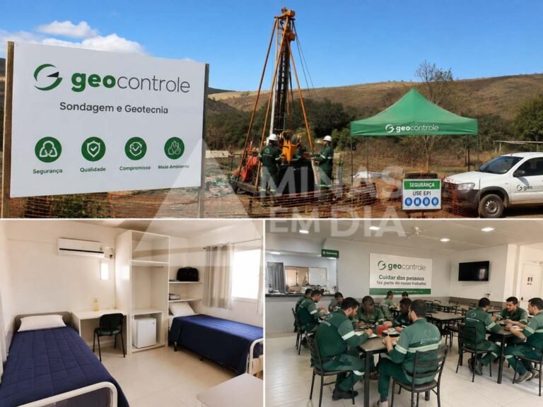 Empresa abre vagas com alojamento e benefícios para profissionais da mineração
