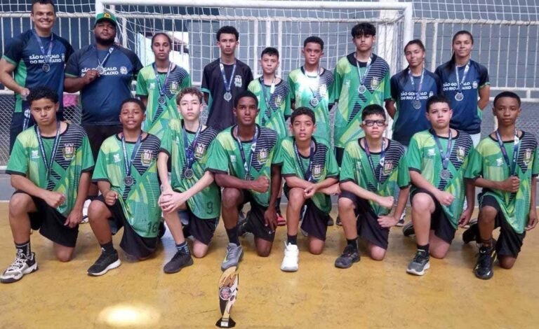São Gonçalo avança às oitavas de final do Campeonato Mineiro Infantil de Handebol