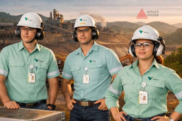Vale divulga diversas vagas de emprego em Minas Gerais; confira as cidades