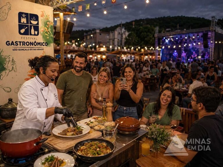 Festival Gastronômico movimenta São Gonçalo do Rio Abaixo até 13 de setembro