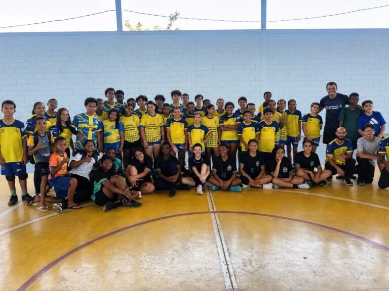 São Gonçalo recebe amistoso de handebol e fortalece integração regional da modalidade
