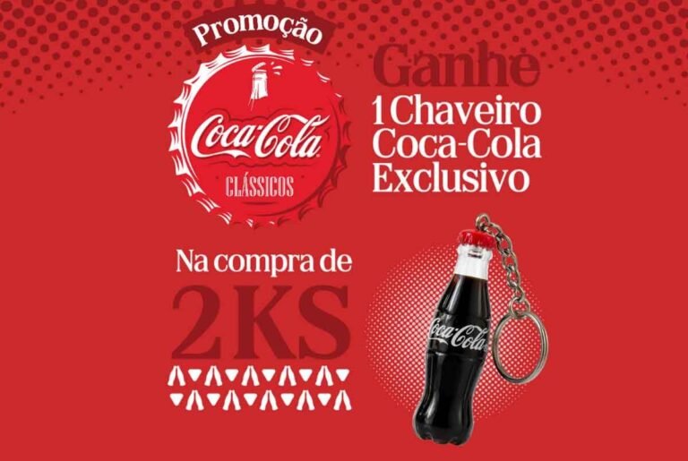 Coca-Cola lança chaveiro de garrafinha como brinde em dezenas de cidades de Minas