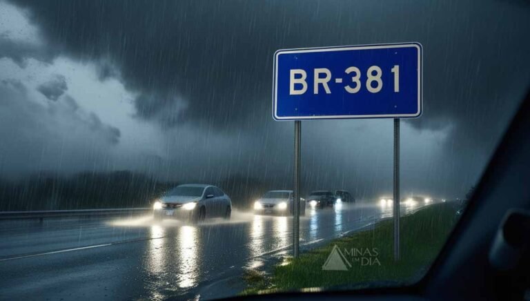 Tempestade, ventos fortes e granizo ameaçam diversas cidades de Minas Gerais
