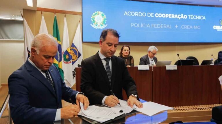 Crea-MG e PF firmam parceria para combater fraudes em diplomas, ARTs e documentos utilizados em licitações públicas