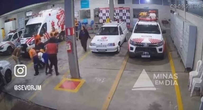Vídeo; Bebê de 4 meses é levado ao SEVOR após episódio de engasgo em João Monlevade